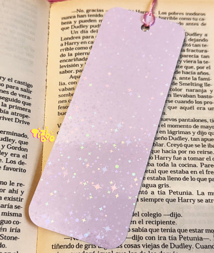 Gamer Girl Glitter Bookmark