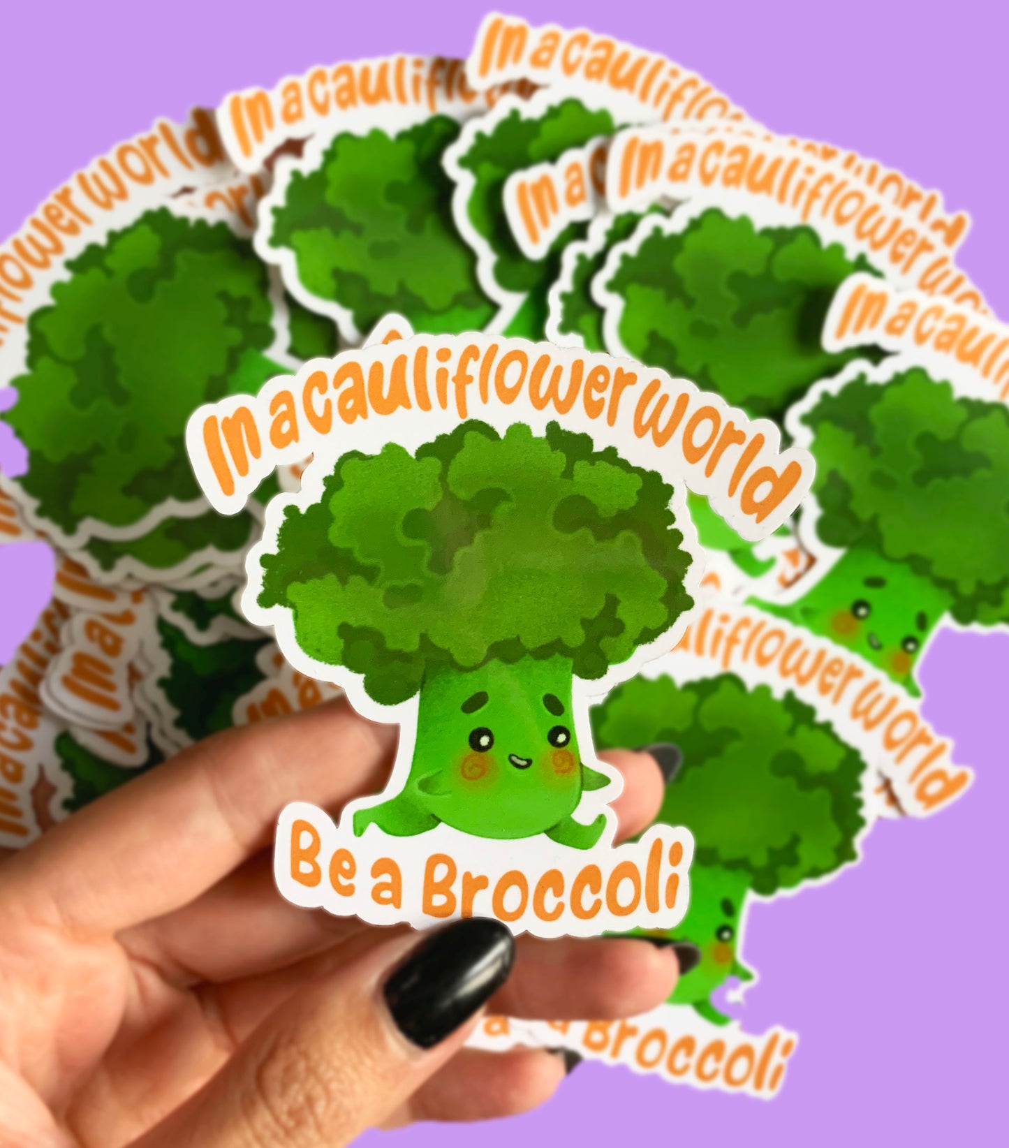 Broccoli Vibes Sticker