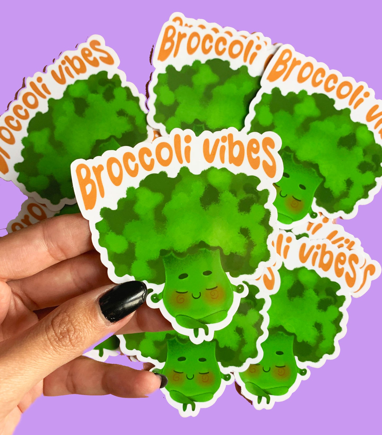 Broccoli Vibes Sticker