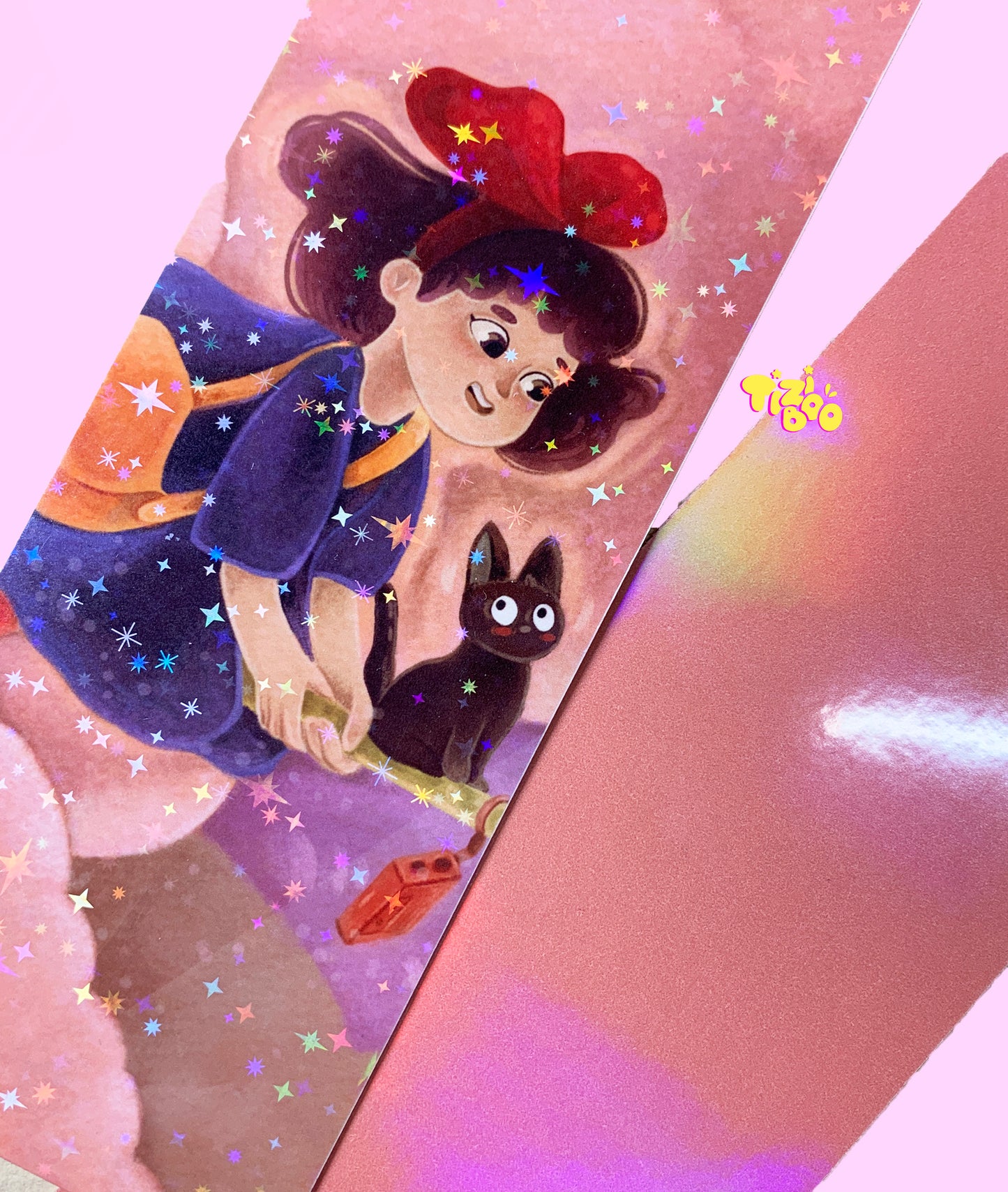 Kiki's Delivery Service Glitter Bookmark