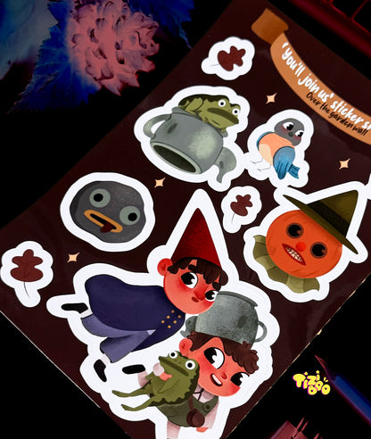 Over the Garden Wall Sticker Sheet